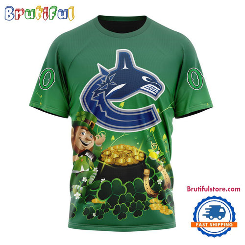 NHL Vancouver Canucks Personalize St. Patrick’s Day Hockey Team T Shirt, Hoodie, Sweatshirt