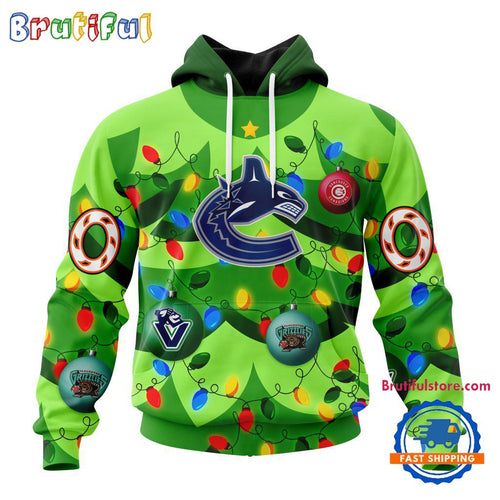 NHL Vancouver Canucks Specialized Christmass Tree Color And City’s Sport Teams Hoodie, Sweatshirt, T Shirt