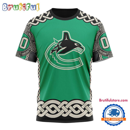 NHL Vancouver Canucks x St.Patrick’s Day New Design T Shirt, Sweatshirt, Hoodie