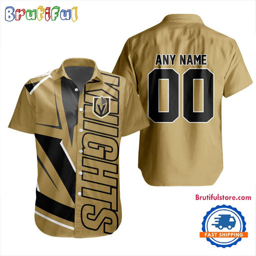 NHL Vegas Golden Knights New Design Hawaiian Shirt, Hockey Team Button Shirt