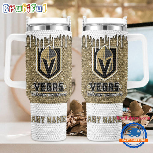 NHL Vegas Golden Knights Personalized Stanley Diamond Tumbler 40oz