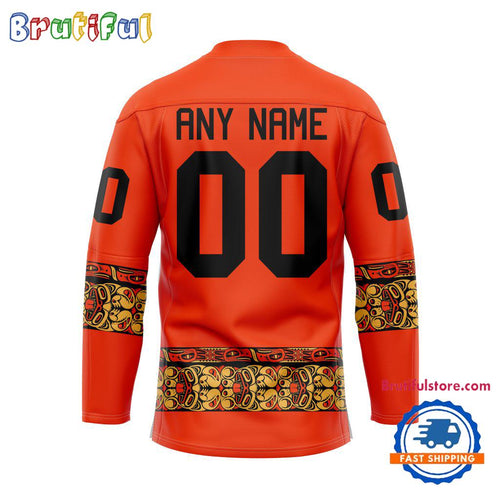 NHL Washington Capitals National Day For Truth And Reconciliation Design Hockey Jersey, Sport Jersey Shirt