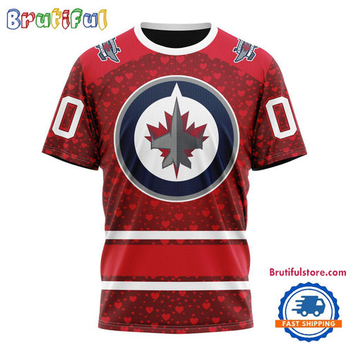 NHL Winnipeg Jets Hockey Team Gift For Valentines Day TShirt, Sweatshirt, Hoodie