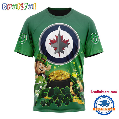 NHL Winnipeg Jets Personalize St. Patrick’s Day Hockey Team T Shirt, Hoodie, Sweatshirt