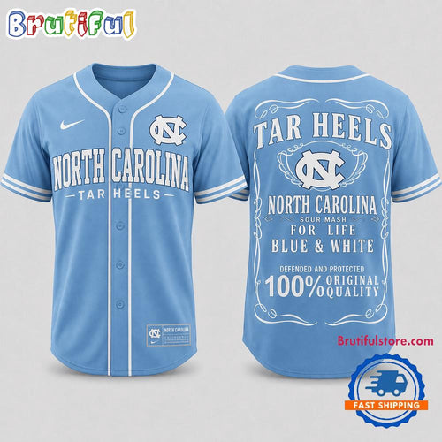 North Carolina Tar Heels 2026 NCAA For Life Fan Pride Baseball Jersey Shirt