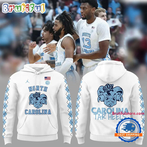North Carolina Tar Heels Basketball 2024 New Limited 3D Shirt