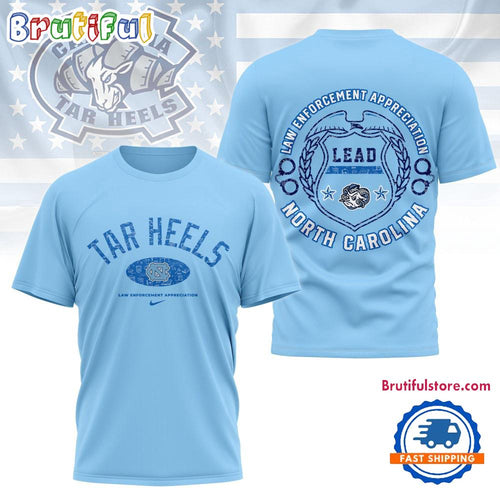 North Carolina Tar Heels NCAA Law Appreciation Month Unisex 3D Shirt