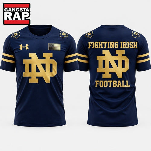 Notre Dame Fighting Irish Football Shamrock Series 2026 T Shirt
