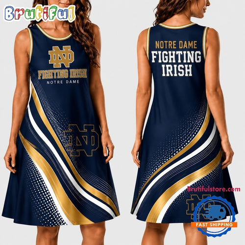 Notre Dame Fighting Irish NCAA Team Pride Women’s Sleeveless Dress