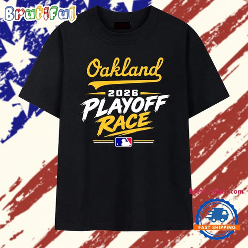 Oakland Athletics 2026 Playoff Race Baseball T Shirt