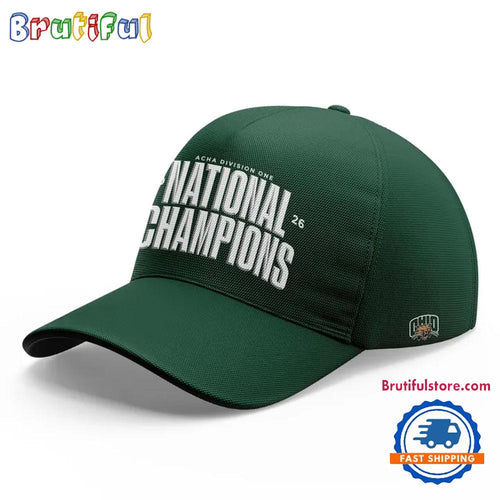 Ohio Bobcats 2026 Men’s Ice Hockey National Champions Limited Edition Cap