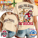 Ohio State Buckeyes 2025 NCAA Season Fall For Jesus Unisex 3D Shirt