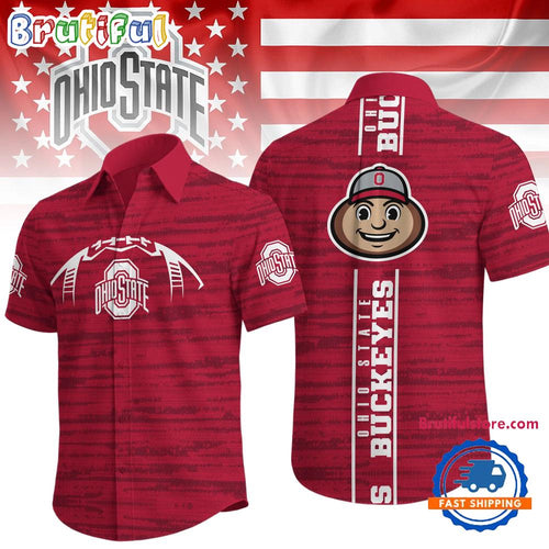 Ohio State Buckeyes 2026 NCAA Game Day Hawaiian Shirt