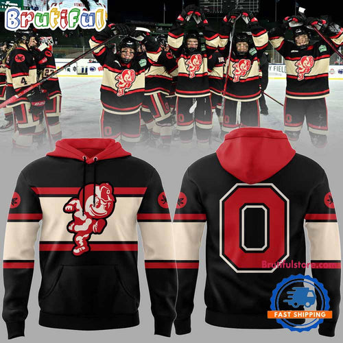 Ohio State Buckeyes Hockey NCAA Limited Frozen Confines 2025 Hoodie T-Shirt