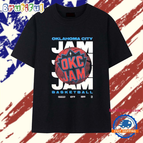OKC Thunder Jam Basketball T Shirt