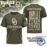 Oklahoma Sooners NCAA Freedom Under Armour Limited Edition 3D Shirt