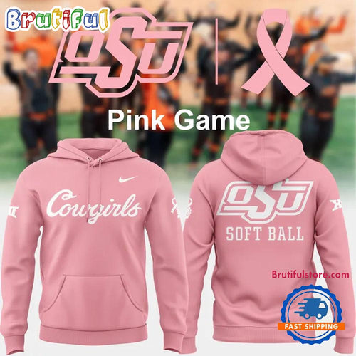 Oklahoma State Cowgirls Softball 2026 Pink Uniform Limited Edition Hoodie T-Shirt