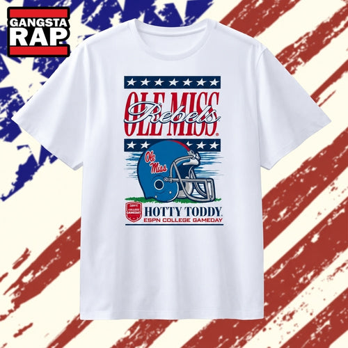 Ole Miss Rebels Hotty Toddy ESPN College Gameday T Shirt