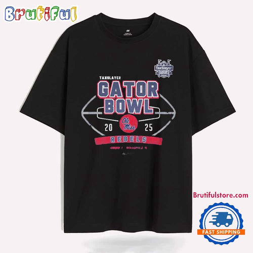 Ole Miss Rebels TaxSlayer Gator Bowl January 2 2025 Rebels T Shirt