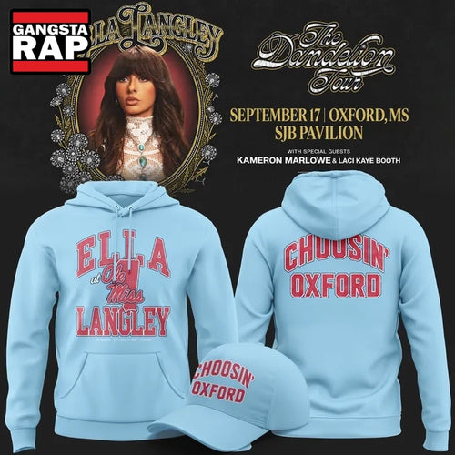 Ole Miss Rebels x Ella Langley The Dandelion Tour 2026 Hoodie T-Shirt