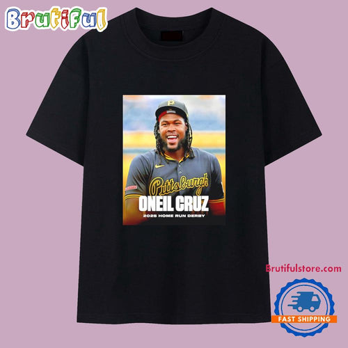 Oneil Cruz Pittsburgh Pirates 2025 Home Run Derby T Shirt