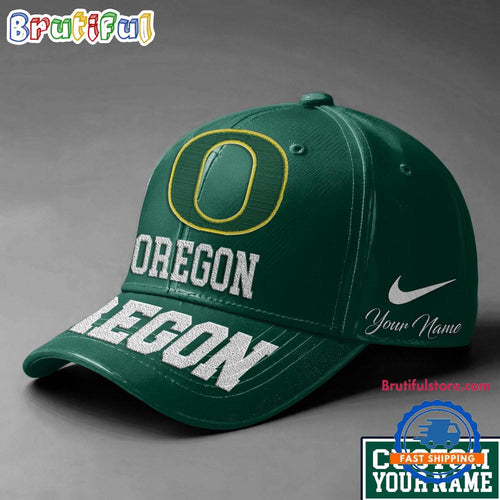 Oregon Ducks Sport Team Personalized All Over Print Cap