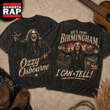 Ozzy Osbourne Vintage Birmingham Tour Graphic 3D Shirt