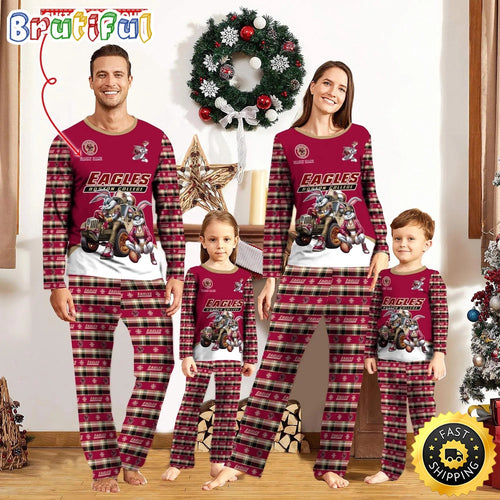 Personalized NCAA Boston College Eagles Pajamas For Family