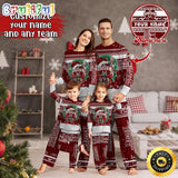 Personalized NCAA Mississippi State Bulldogs Pajamas Xmas For Sports Fan