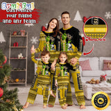 Personalized NCAA UCF Knights Pajamas Xmas For Sport Family