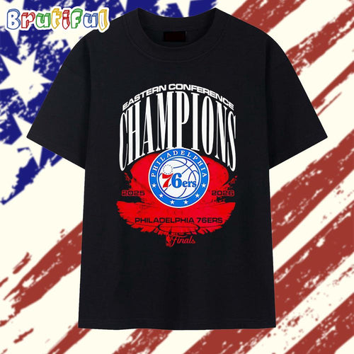 Philadelphia 76ers 2026 Eastern Conference Champions Finals vintage T Shirt