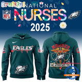 Philadelphia Eagles 2025 NFL Nurses Appreciation New Hoodie Shirt