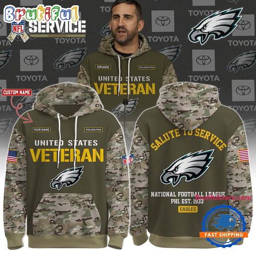 Philadelphia Eagles 2025 NFL Veteran Birthday Limited Edition Hoodie Shirt