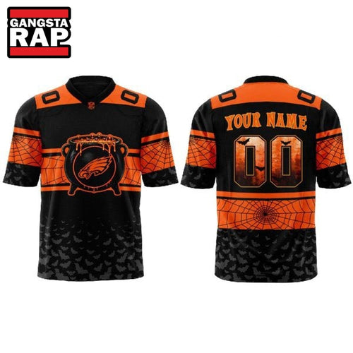 Philadelphia Eagles Happy Halloween Day 2026 Personalized Football Jersey
