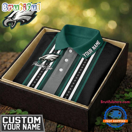 Philadelphia Eagles NFL Legacy Sport New Design Custom Polo Shirt
