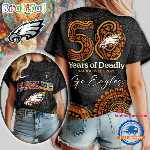 Philadelphia Eagles NFL Naidoc Week 2026 Unisex T Shirt