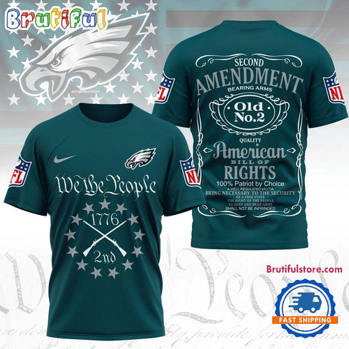 Philadelphia Eagles NFL Second Amendment Limited Edition 3D Shirt