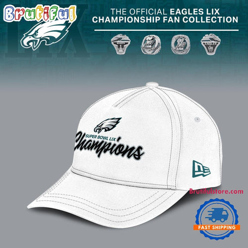 Philadelphia Eagles Super Bowl LIX Champions Ring Baseball Cap