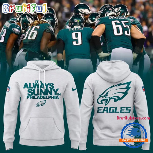 Philadelphia Eagles x It’s Always Sunny in Philadelphia Homage Ash Tri-Blend Hoodie