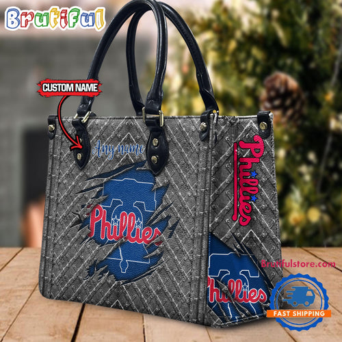 Philadelphia Phillies Limited Edition Custom Leather Handbag