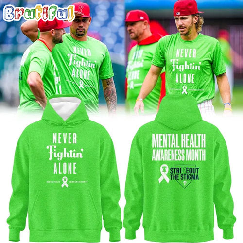 Philadelphia Phillies Mental Health Awareness Month 2026 Hoodie T-Shirt
