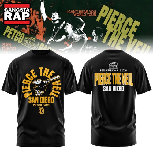Pierce The Veil I Can’t Hear You World Tour Finale 2026 Limited 3D Shirt