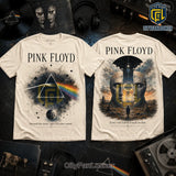 Pink Floyd Dark Side of the Moon Cream T-Shirt