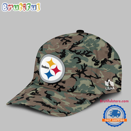 Pittsburgh Steelers 2024 NFL Veterans Military Appreciation Cap