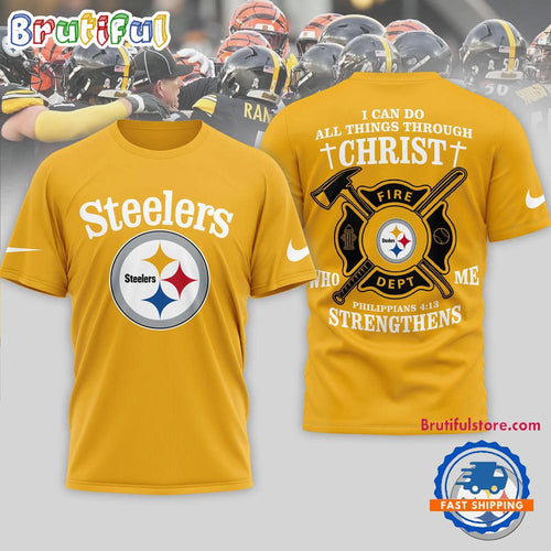 Pittsburgh Steelers NFL Faith & Gridiron Limited Edition 3D Shirt