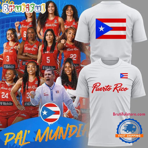 Puerto Rico 2026 Women’s Basketball Team Limited Edition T Shirt