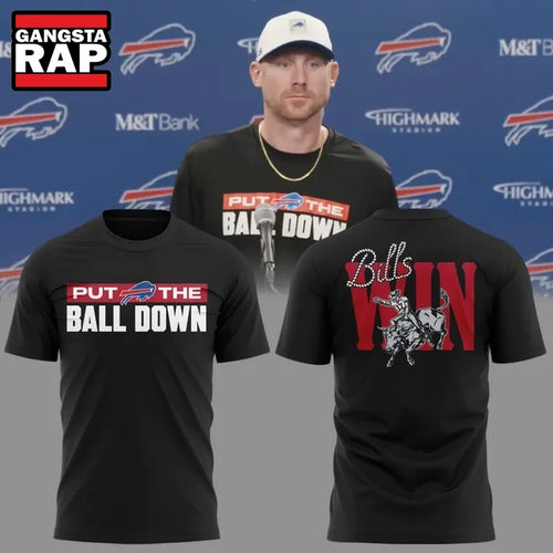 Put The Ball Down Black Shirt Buffalo Bills Highmark Stadium Bills Mafia T Shirt