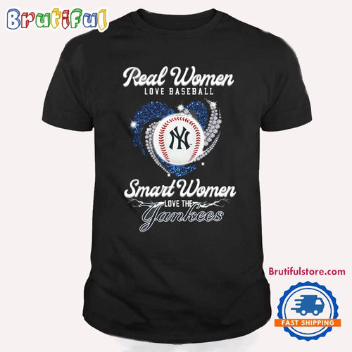 Real Women Love Baseball New York Yankees 2024 T Shirt
