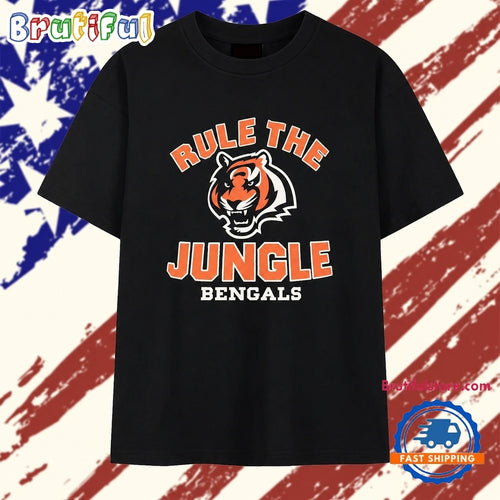 Rule the Jungle Cincinnati Bengals NFL Football T Shirt