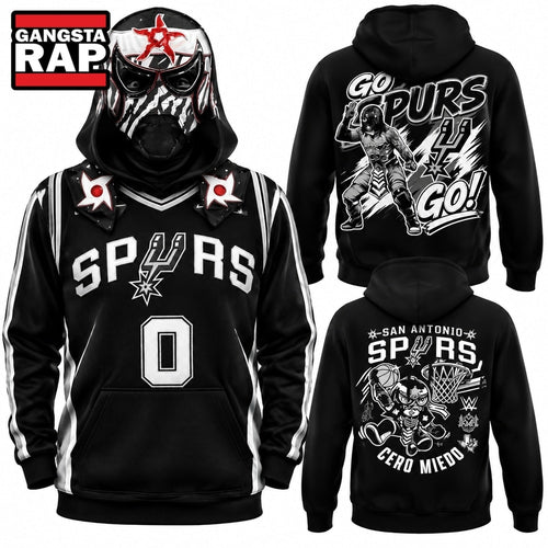 San Antonio Spurs x Cero Miedo WWE Superstar Penta 2026 Hoodie